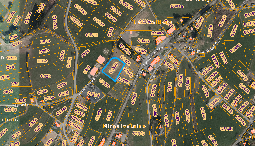 Superbe parcelle de plus de 3600 m²