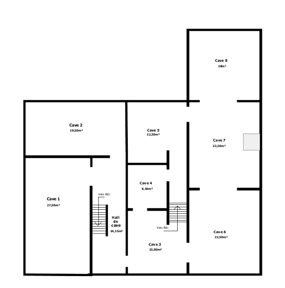 Villa exploitable sur 500m²