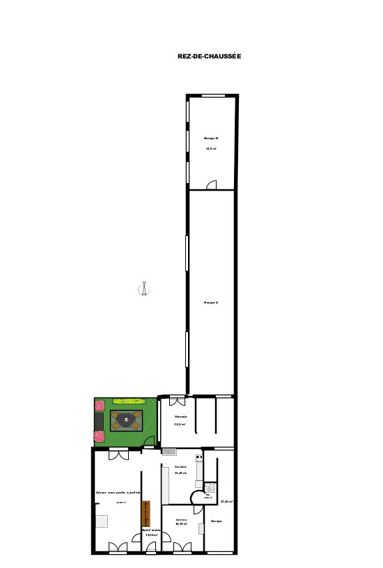 Grande maison 5 chambres au coeur de Tellin