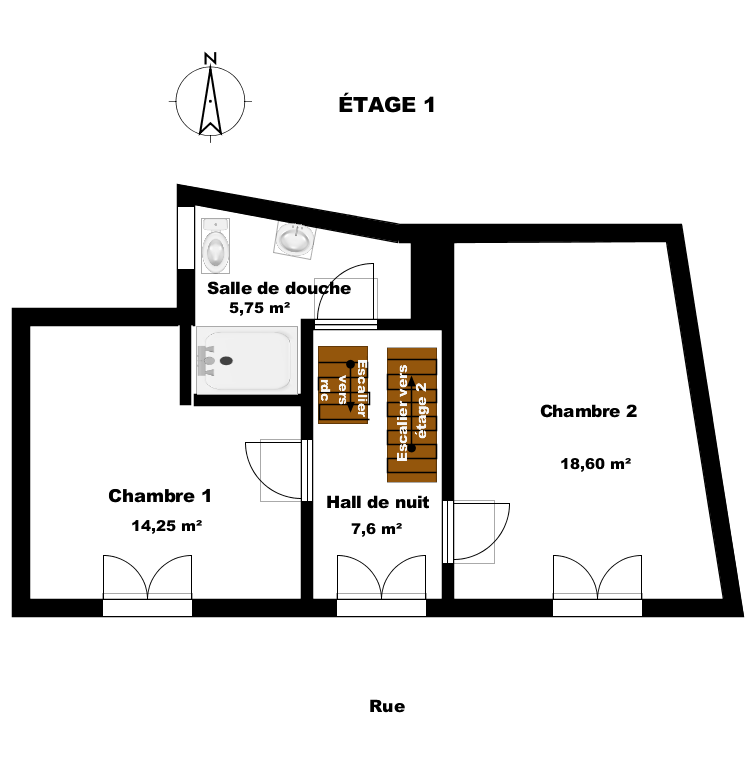 Belle maison 4 chambres à louer