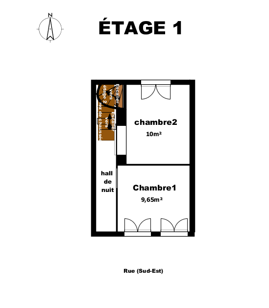 Belle maison 3 chambres