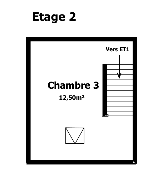Maison à rénover, surface exploitable 110m²