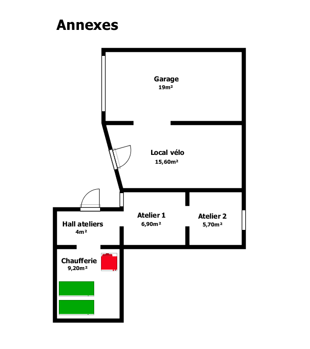 Belle maison 5 chambres avec grand jardin