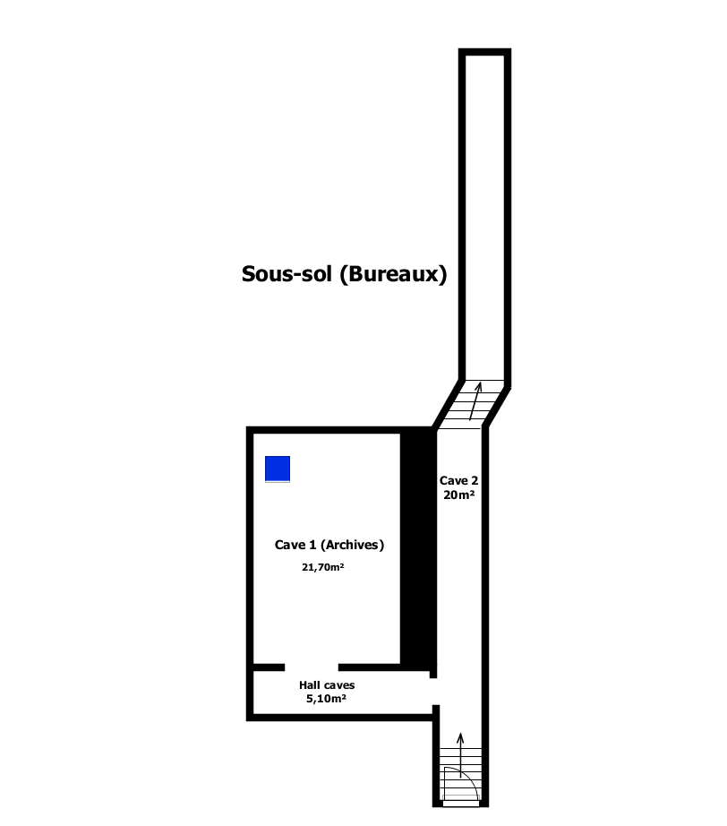 Vaste site exploitable sur plus de 1.880m²