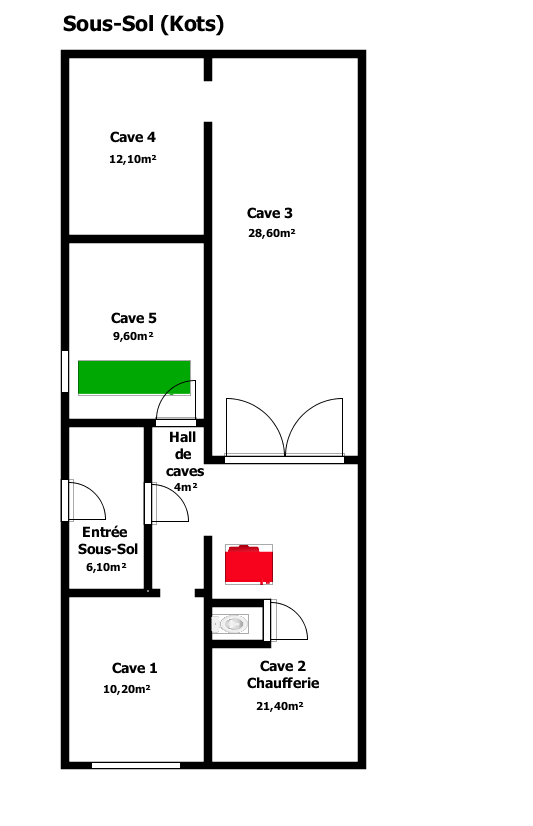 Vaste site exploitable sur plus de 1.880m²