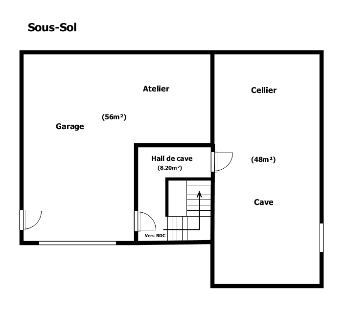 Très belle villa exploitable sur plus de 300m²