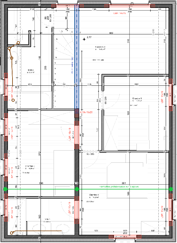 Superbe maison 3 chambres ( LOT32 )