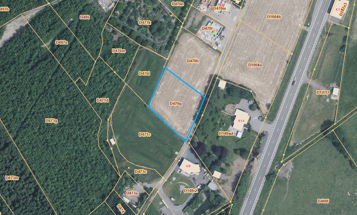 Très beau terrain à bâtir de plus de 2000m²