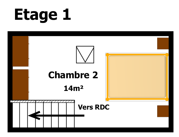 Belle maison 2 chambres