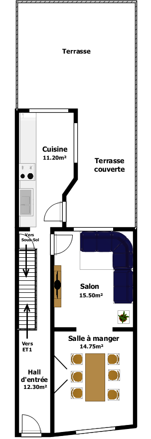 Belle maison 5 chambres