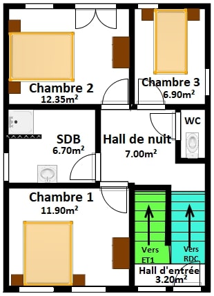 Superbe maison neuve exploitable sur 130m²