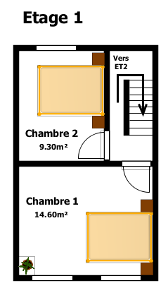 Belle maison 3 chambres