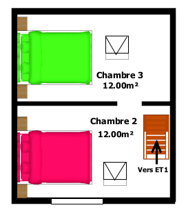 Maison 3 chambres