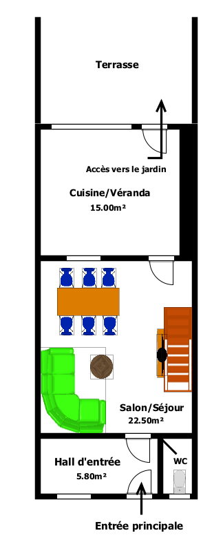 Maison 3 chambres