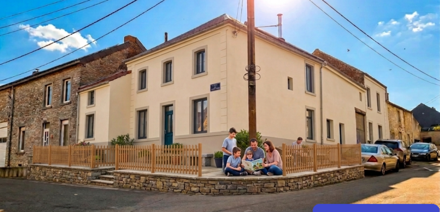 Grande maison 4 chambres à rénover, exploitable sur plus de 250m²