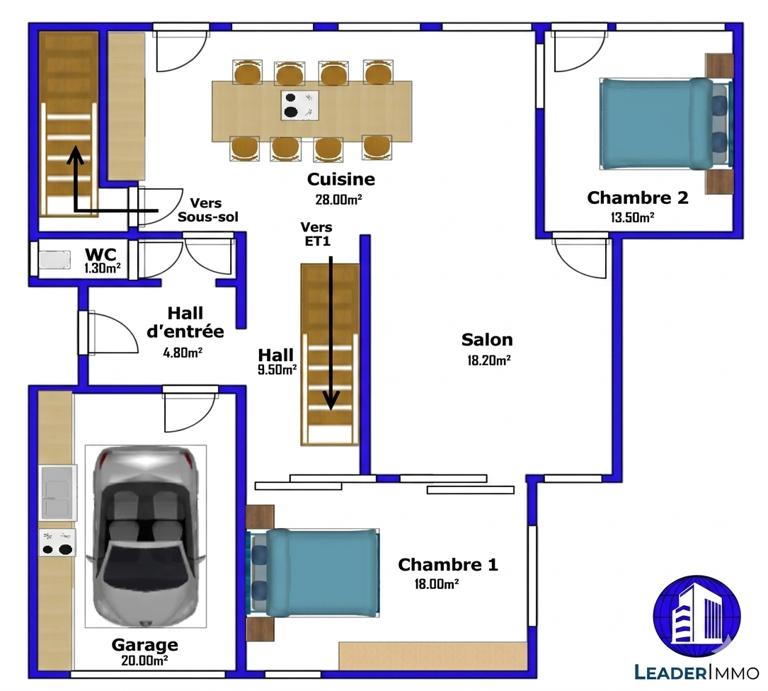 Bien d&rsquo;exception 5 chambres avec piscine sur un terrain de plus de 3.000m²