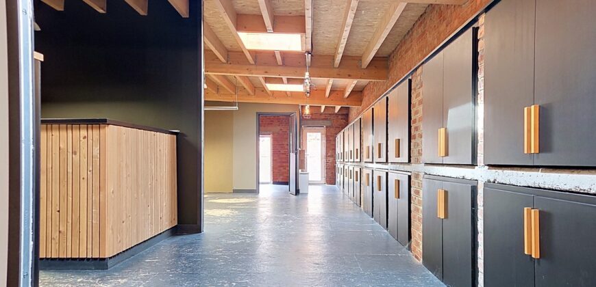 Superbe espace exploitable sur plus de 160m² pour la création d’un loft