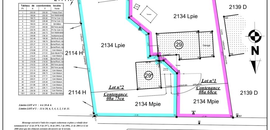 Avis aux investisseurs, sympathique maison sur un terrain de 875m²