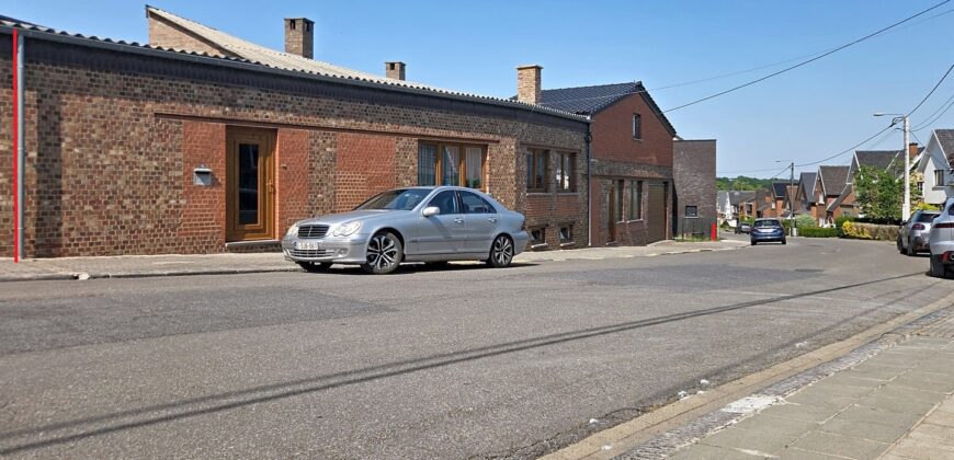 Maison deux chambres avec garage et jardin