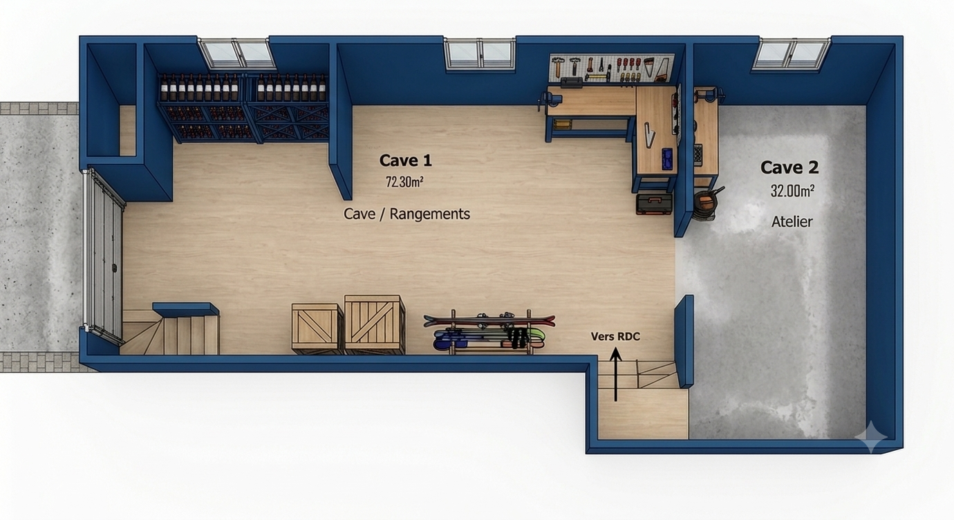 Belle maison 4 chambres exploitable sur 280m² avec grand jardin